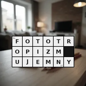 Hasło krzyżówkowe wzrost w kierunku przeciwnym do padającego światła - fototropizm ujemny – rozwiązanie, synonimy, podpowiedzi i definicje krzyżówkowe